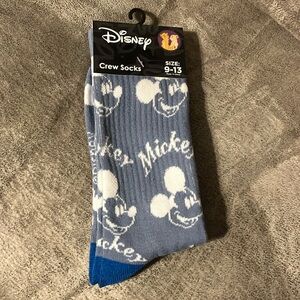 New in Package 3/$10.00 Mickey Mouse Crew Socks